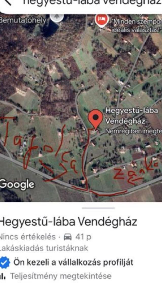 Villa Hegyestu-Laba Vendeghaz Zánka Exterior foto